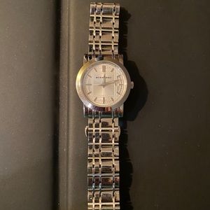 Silver Burberry Women’s Watch
